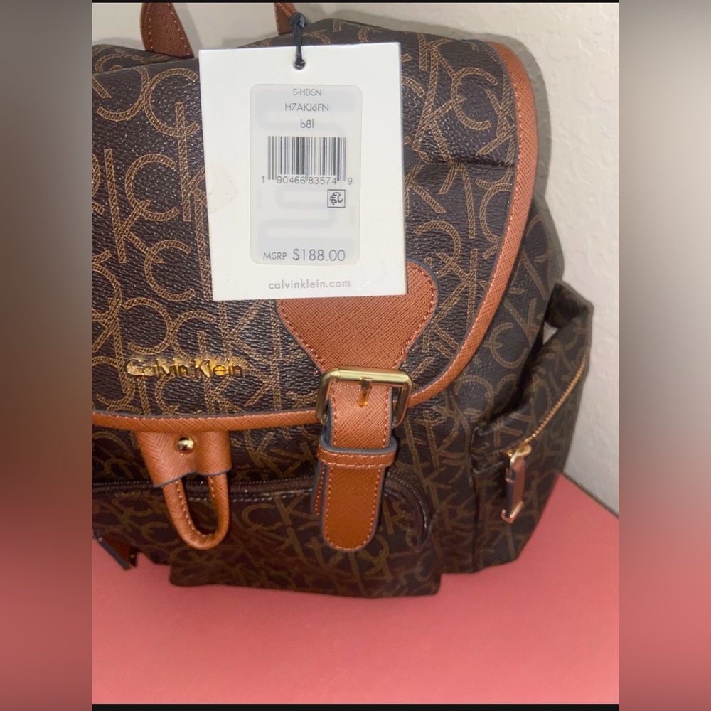 Brand new Calvin Klein backpack/purse